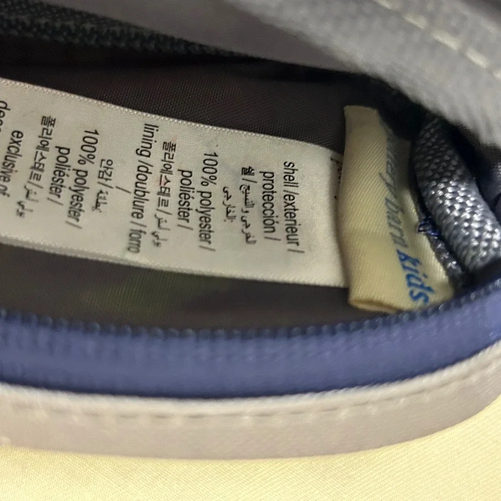 Pottery Barn Kids Mackenzie transportation print backpack and pencil holder‎